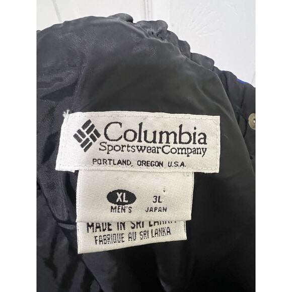 Columbia Mens Double Lined Snowboard Ski Snow Pants Blue Black Size XL 3L - Picture 5 of 11